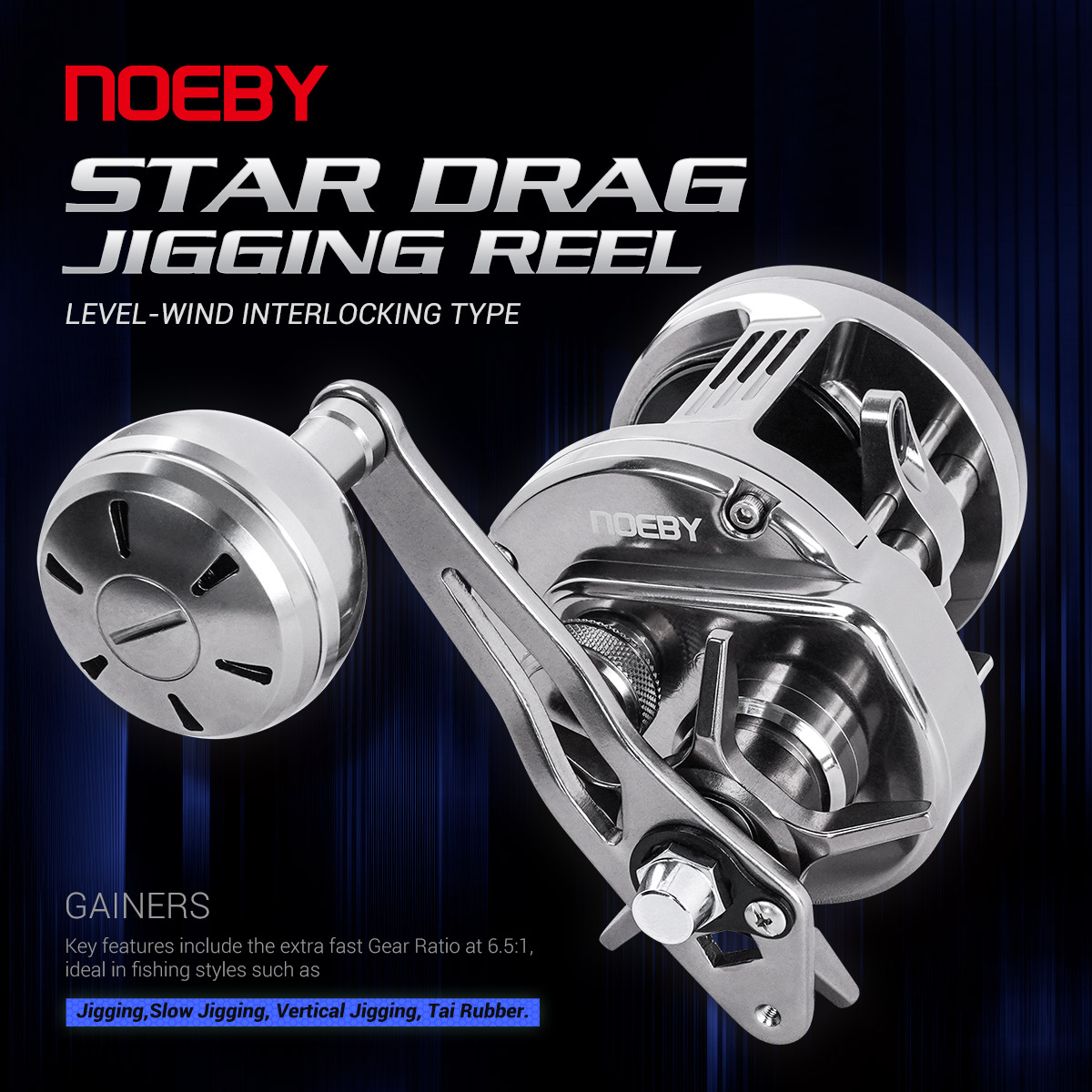 Noeby-Light Metal Jigging Reel - Surf Reel review and price